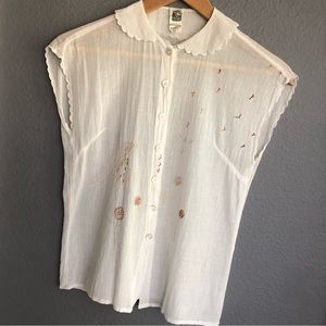 Vintage Embroidered Shirt